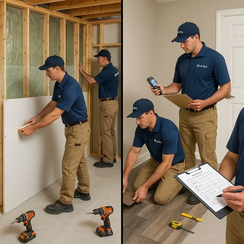 Repairs and Reconstruction process in Fort Ashby, WV